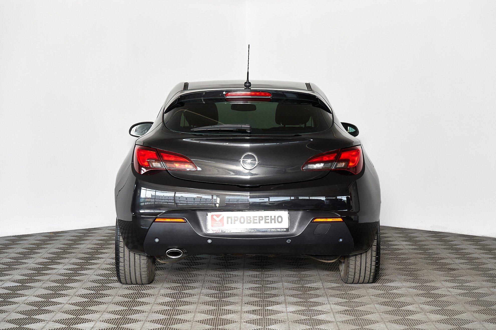 Opel Astra 2013, черный