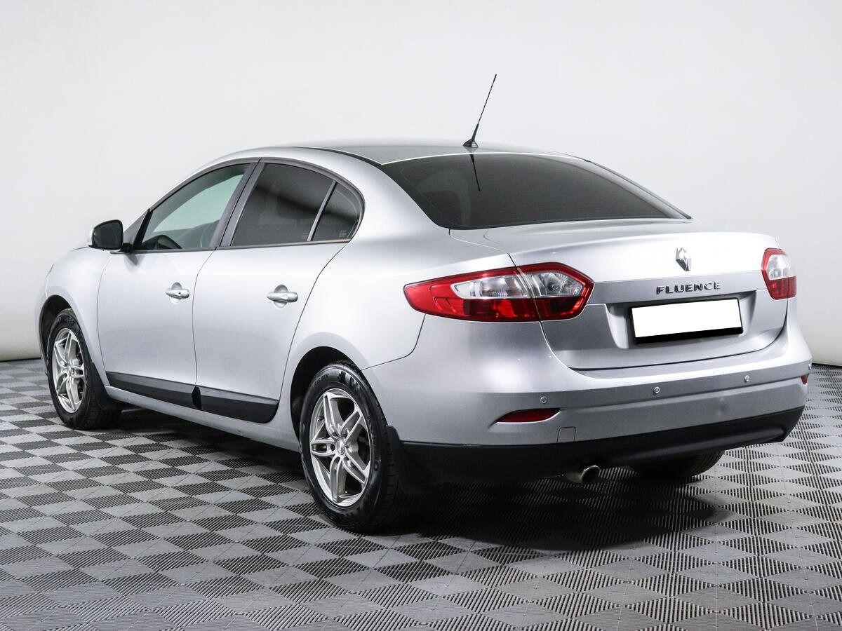 Renault Fluence 2013, серебряный