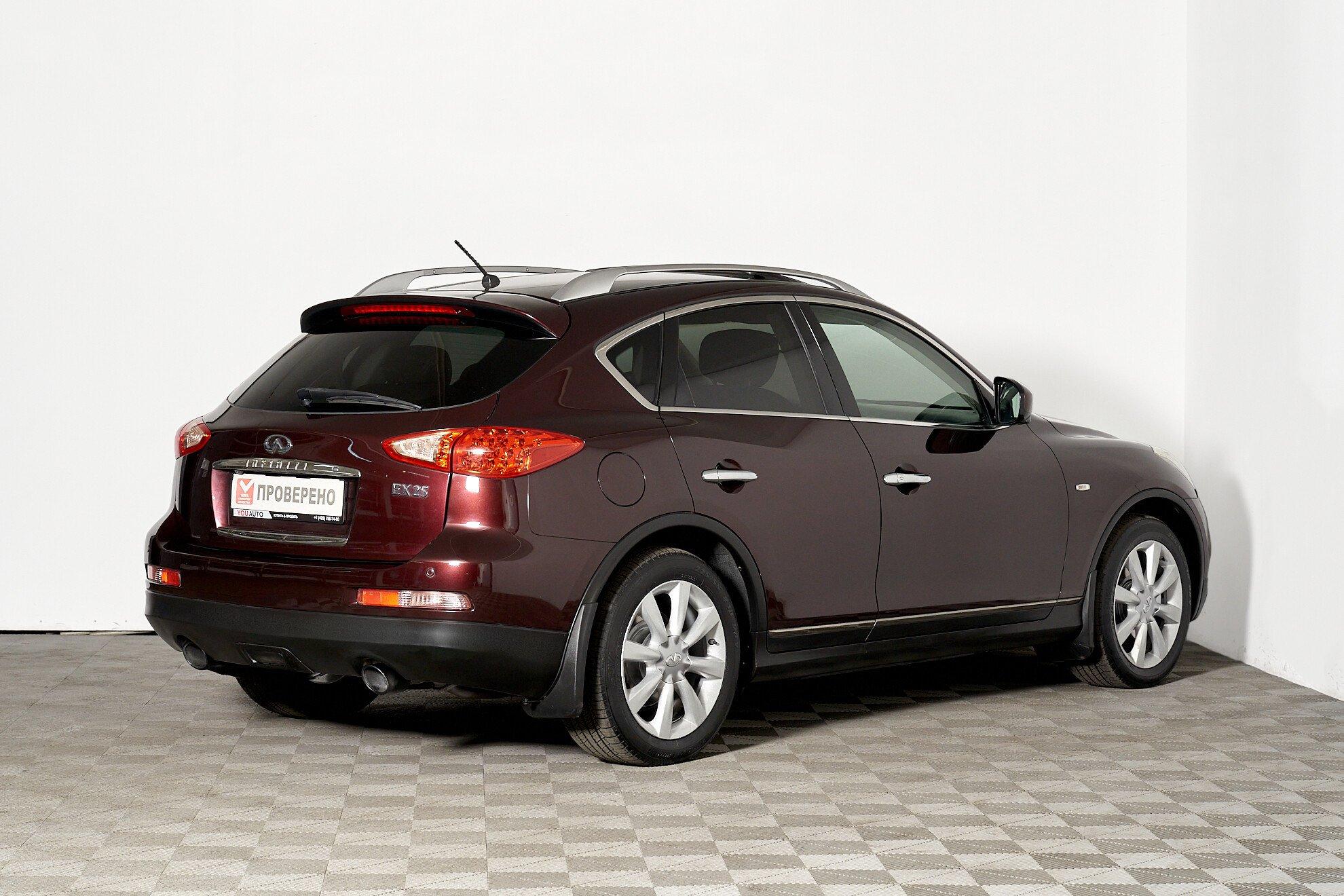 Infiniti EX 2012, пурпурный