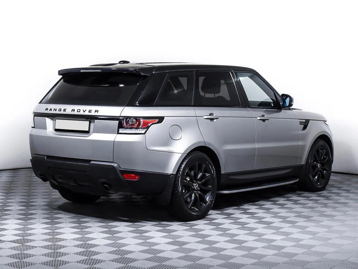 Land Rover Range Rover Sport 2014, серебряный