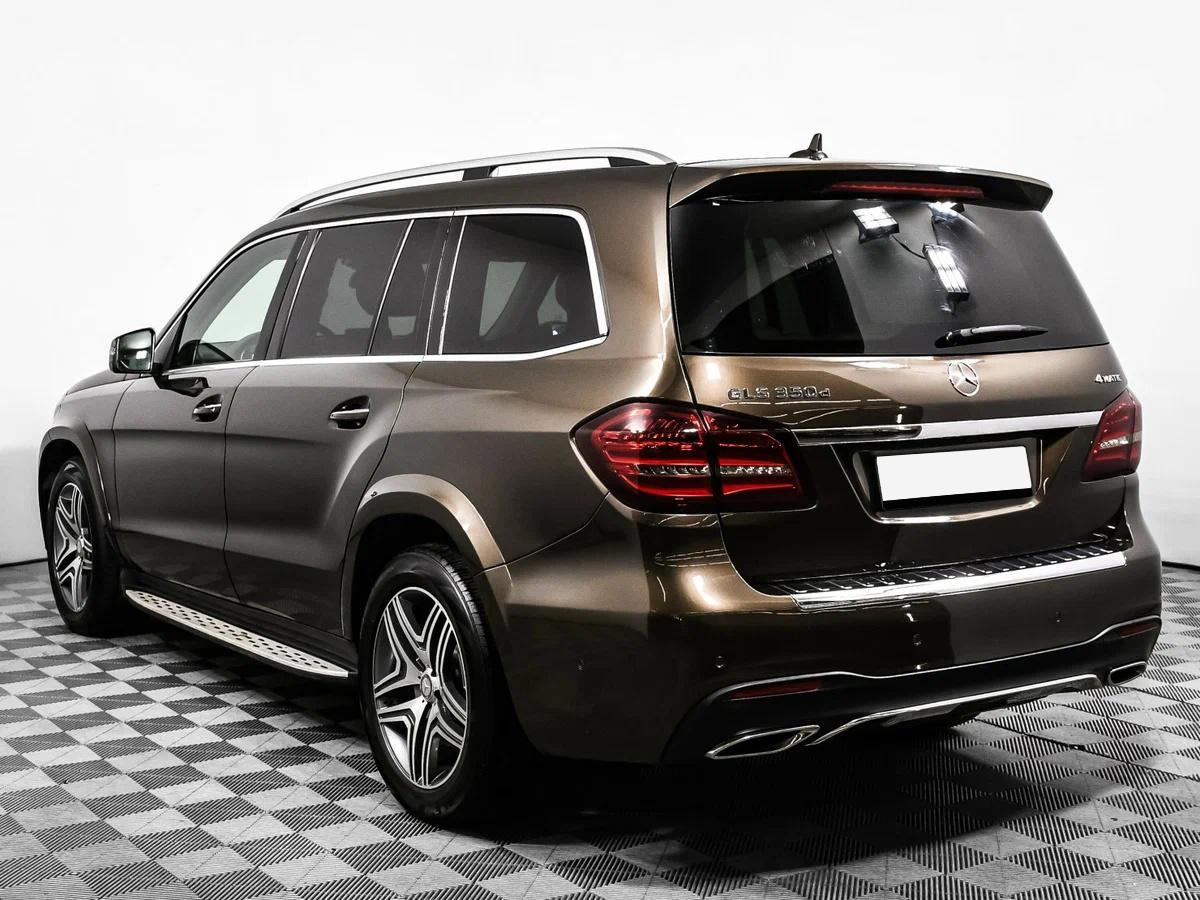 Mercedes-Benz GLS 2016, коричневый