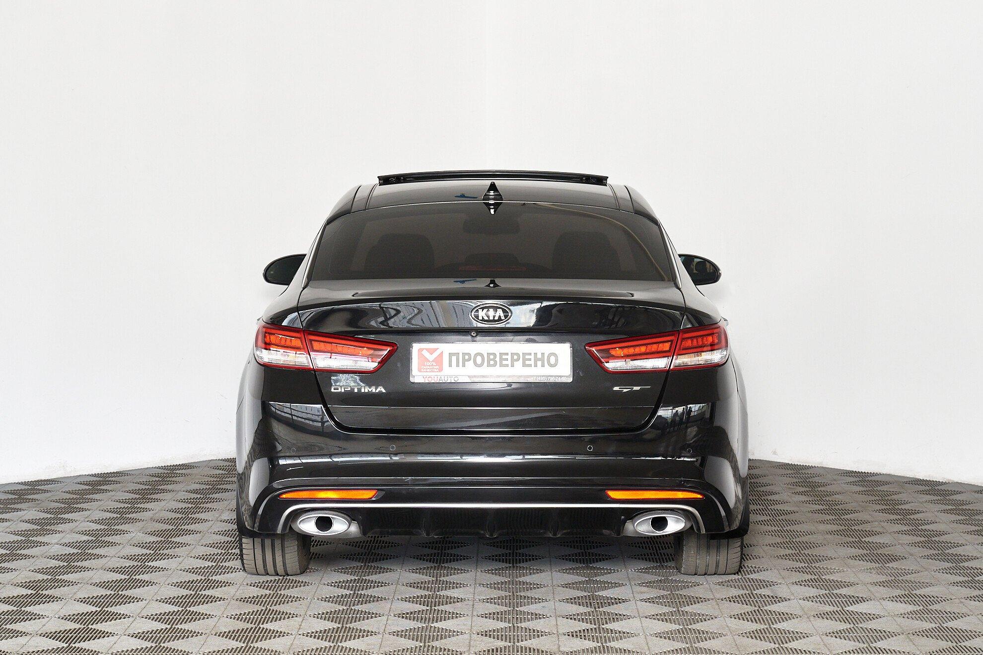 Kia Optima 2016, черный