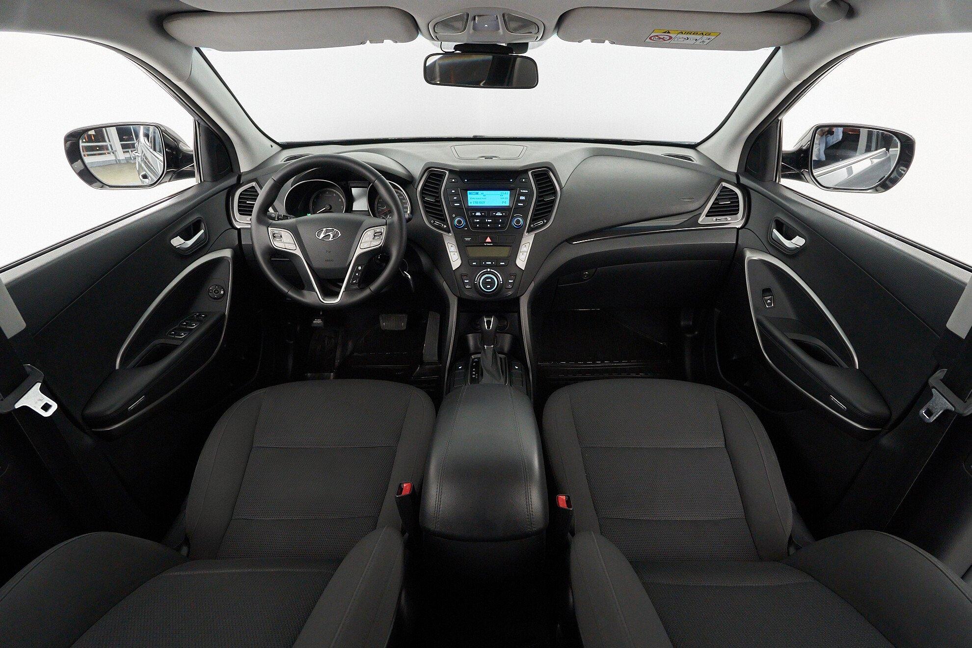 Hyundai Santa Fe 2014, серый