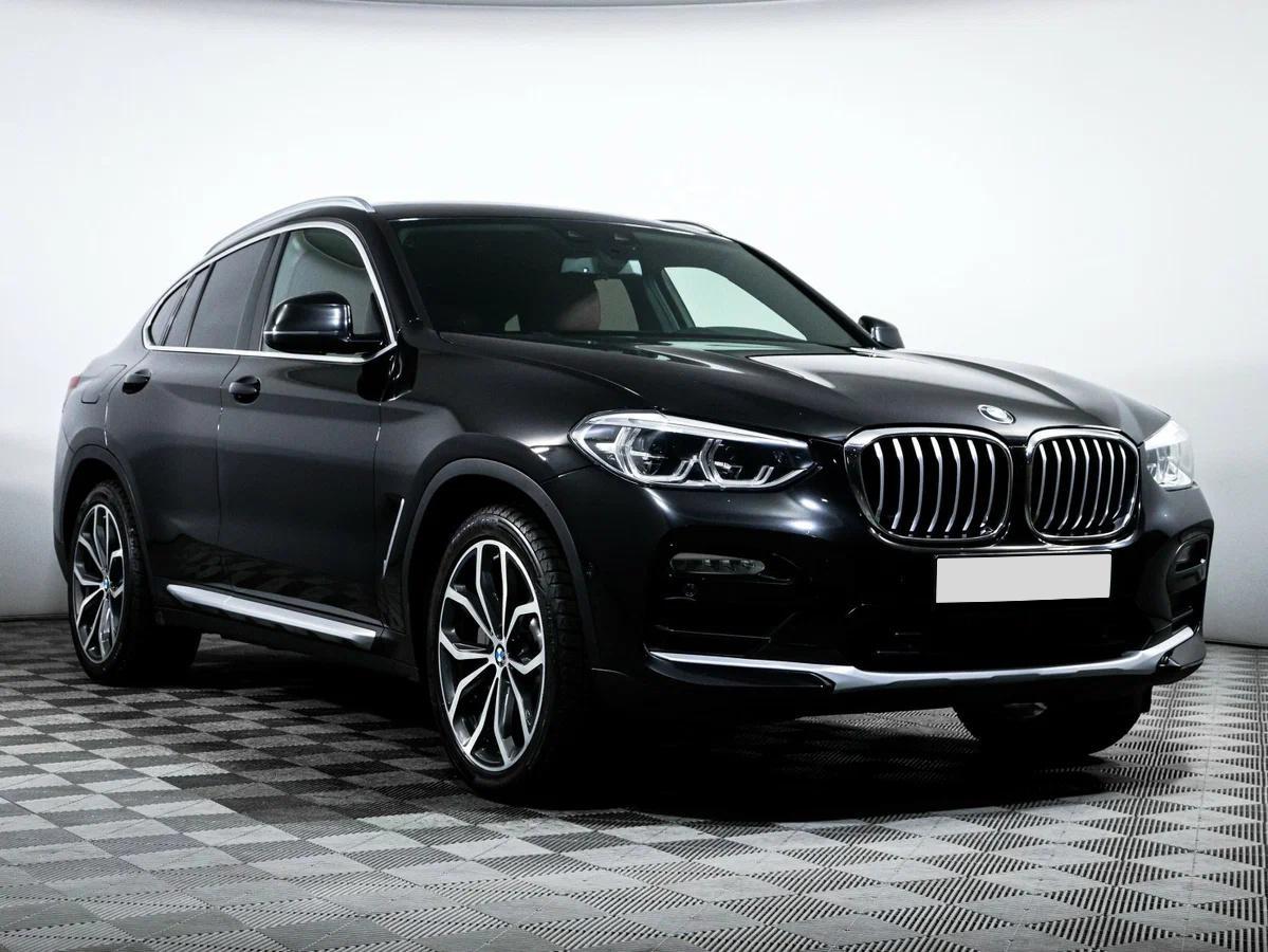 BMW X4 2019, черный