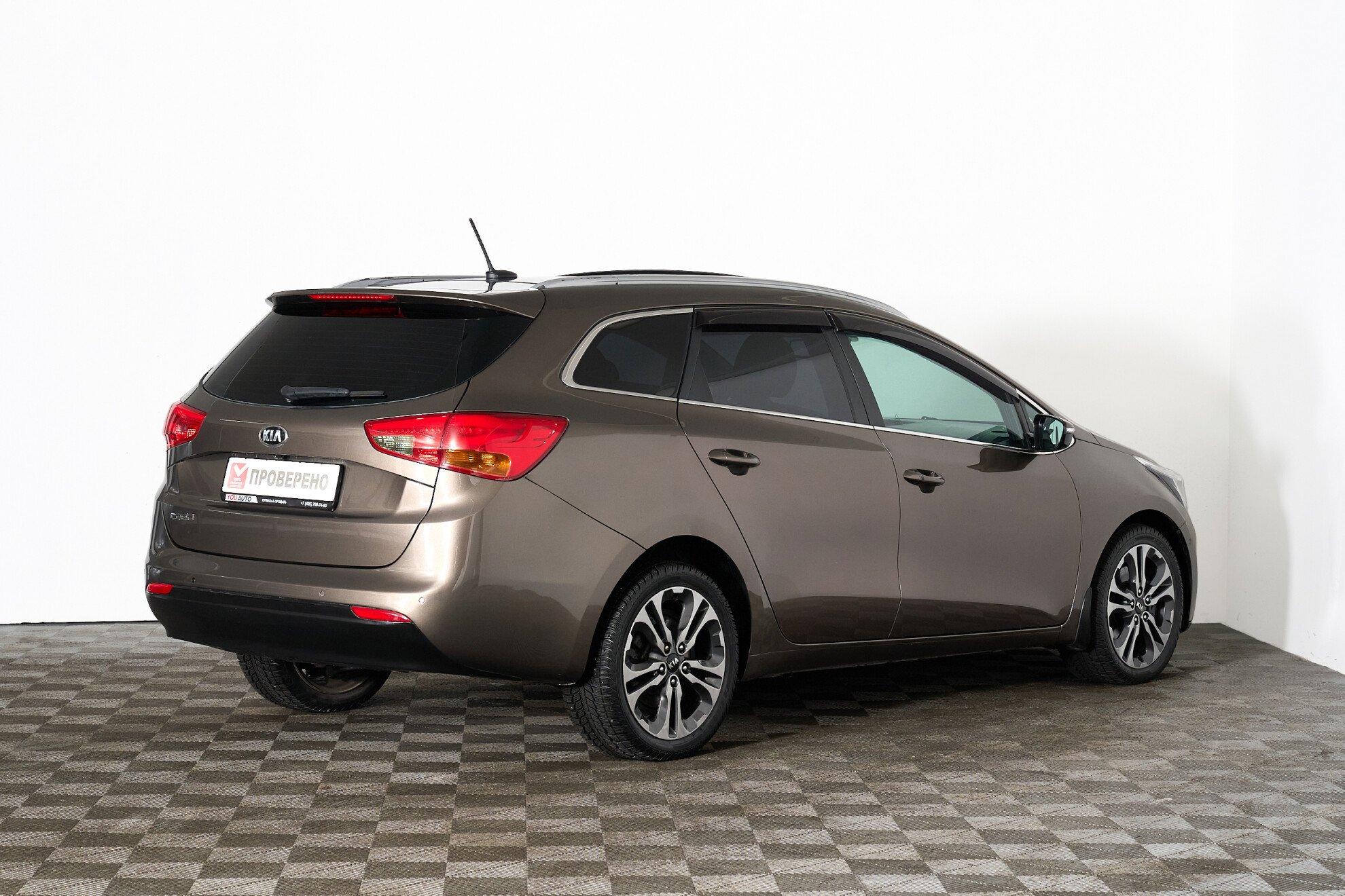 Kia Ceed 2014, коричневый