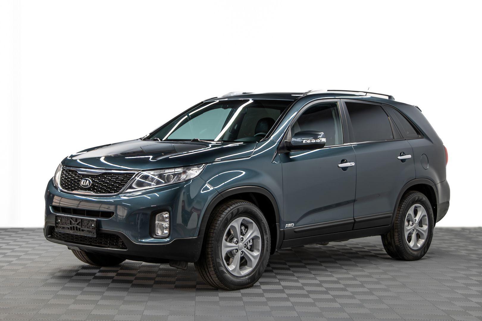 Kia Sorento 2014, зеленый