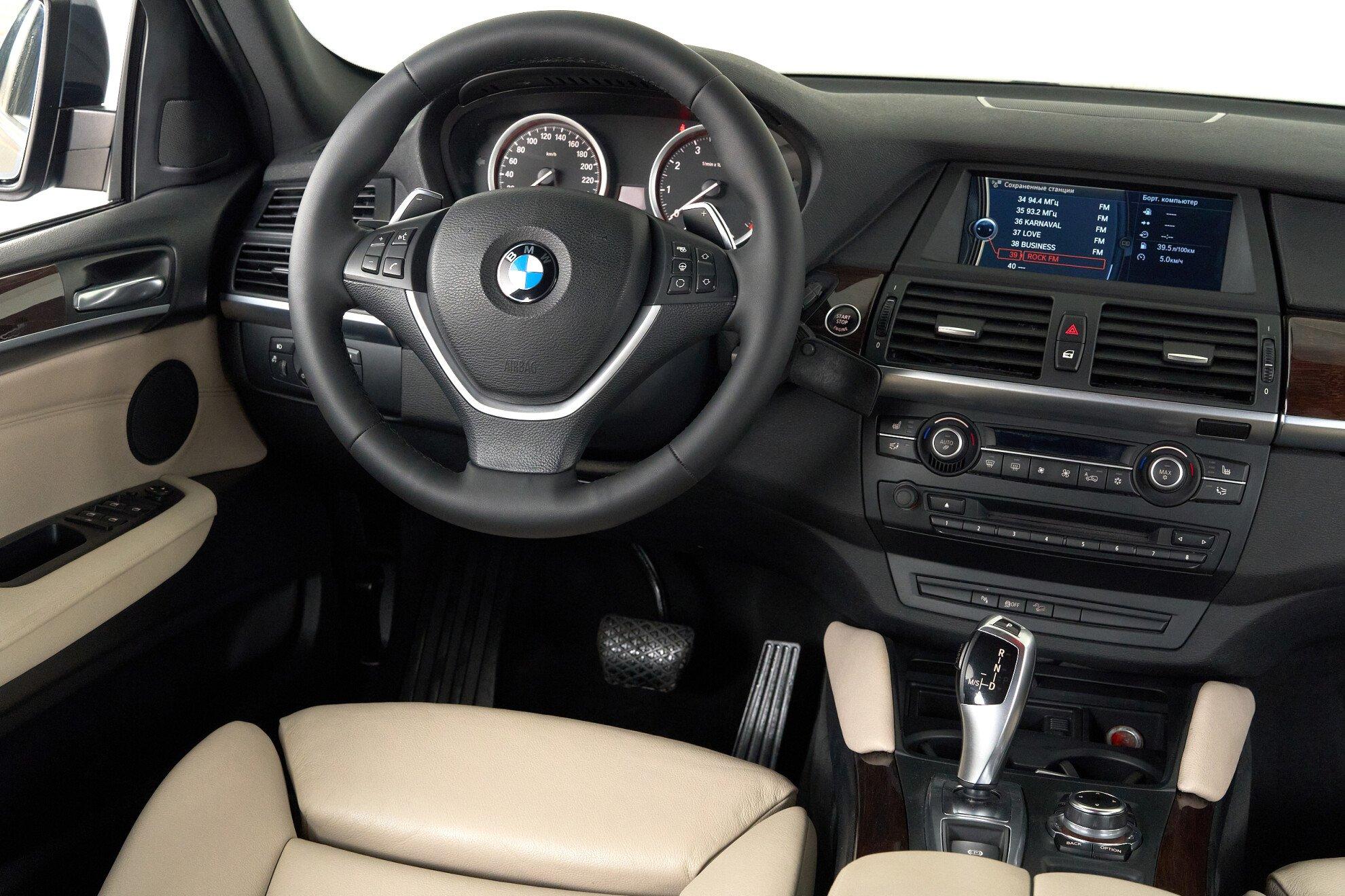 BMW X6 2013, синий