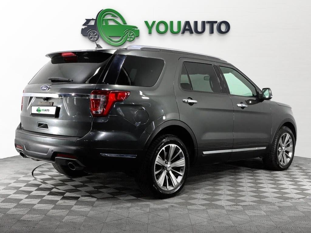 Ford Explorer 2019, серый