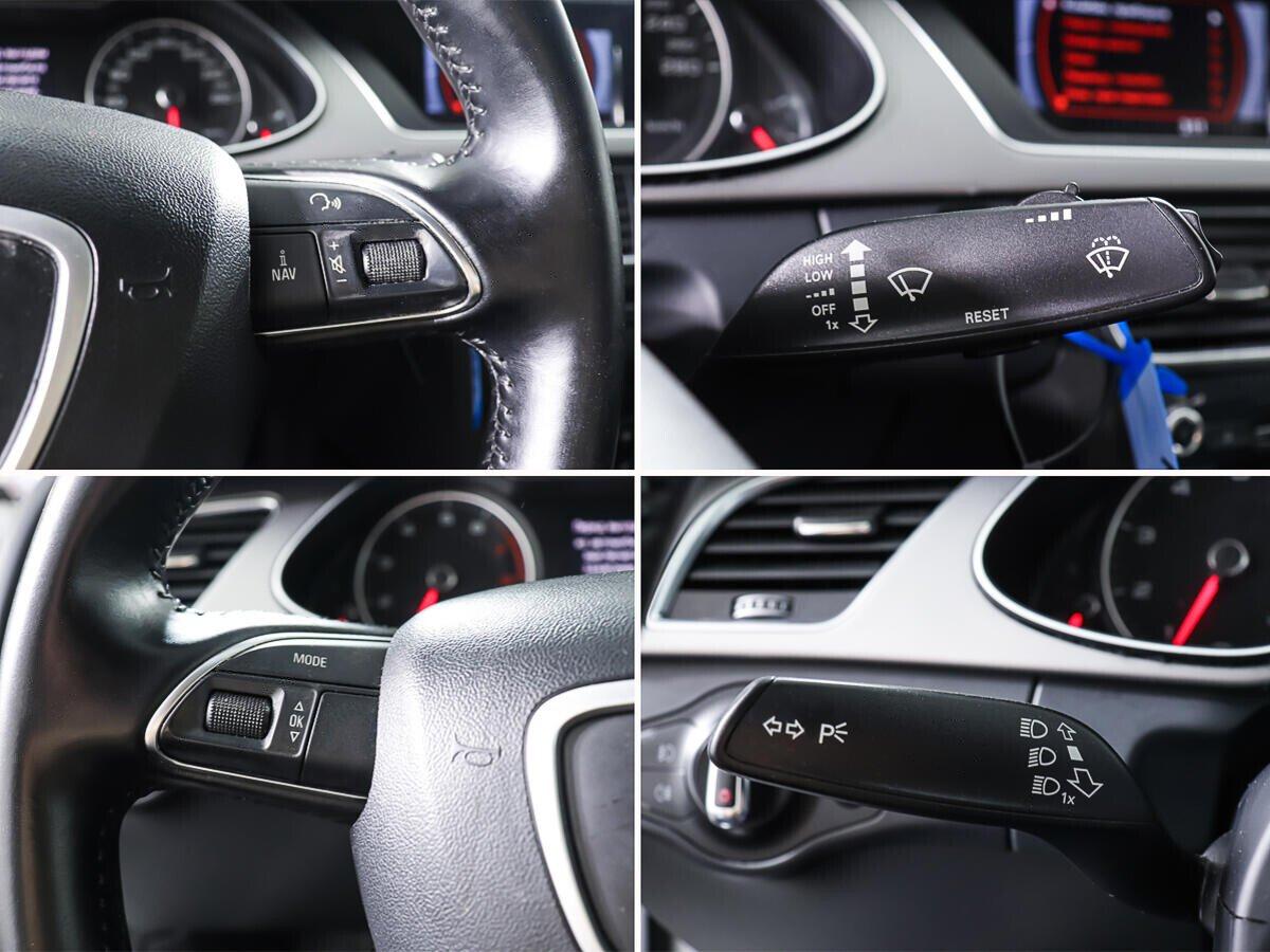 Audi A4 2015, белый