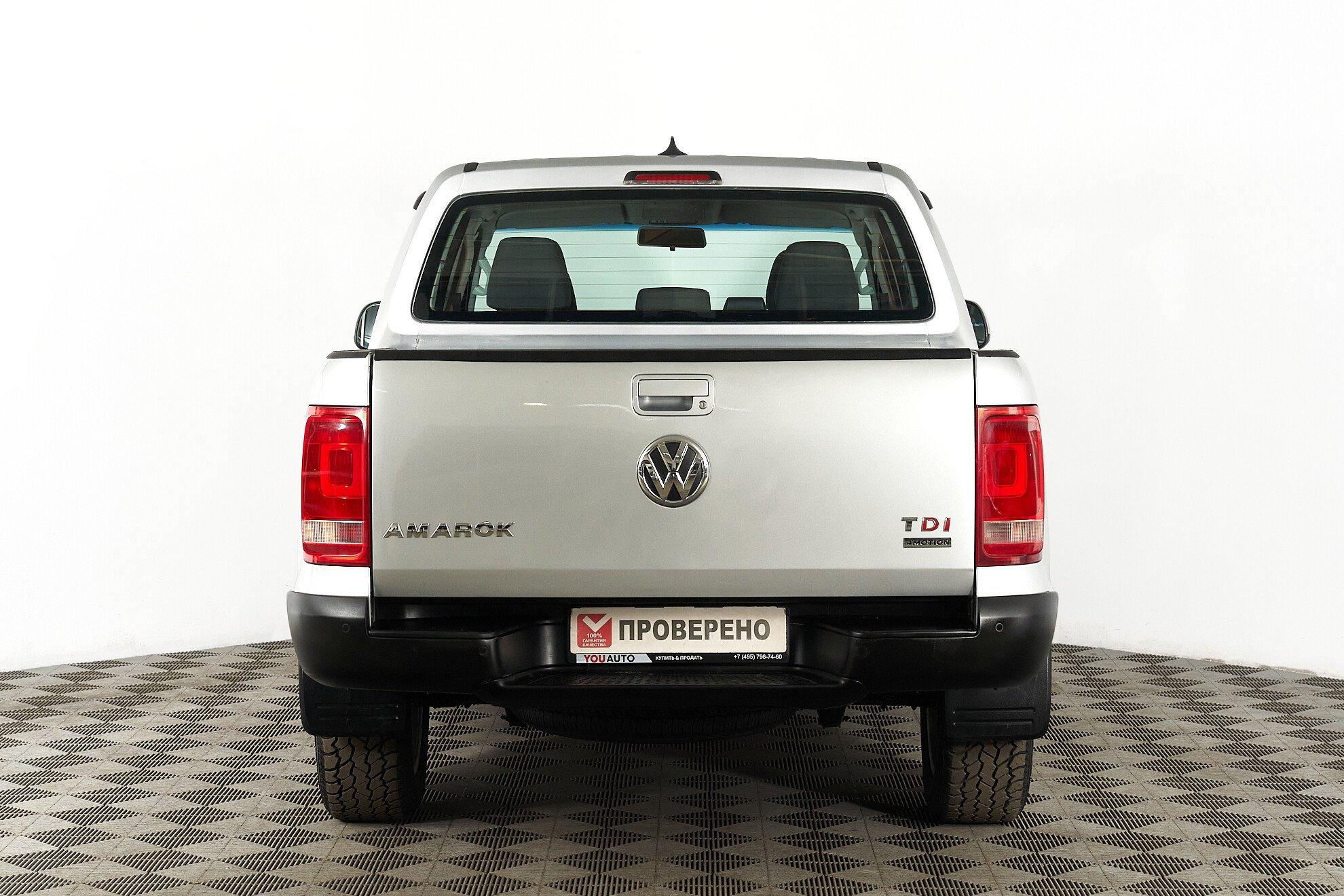 Volkswagen Amarok 2013, серебряный