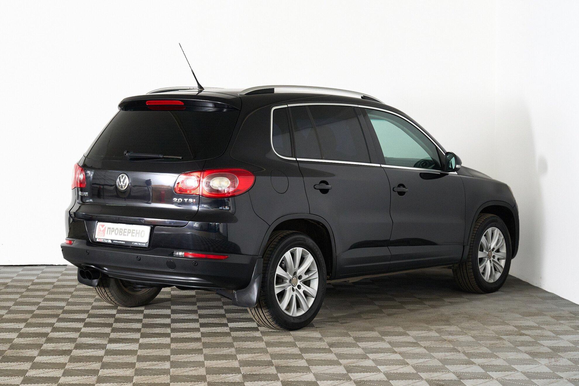 Volkswagen Tiguan 2008, черный