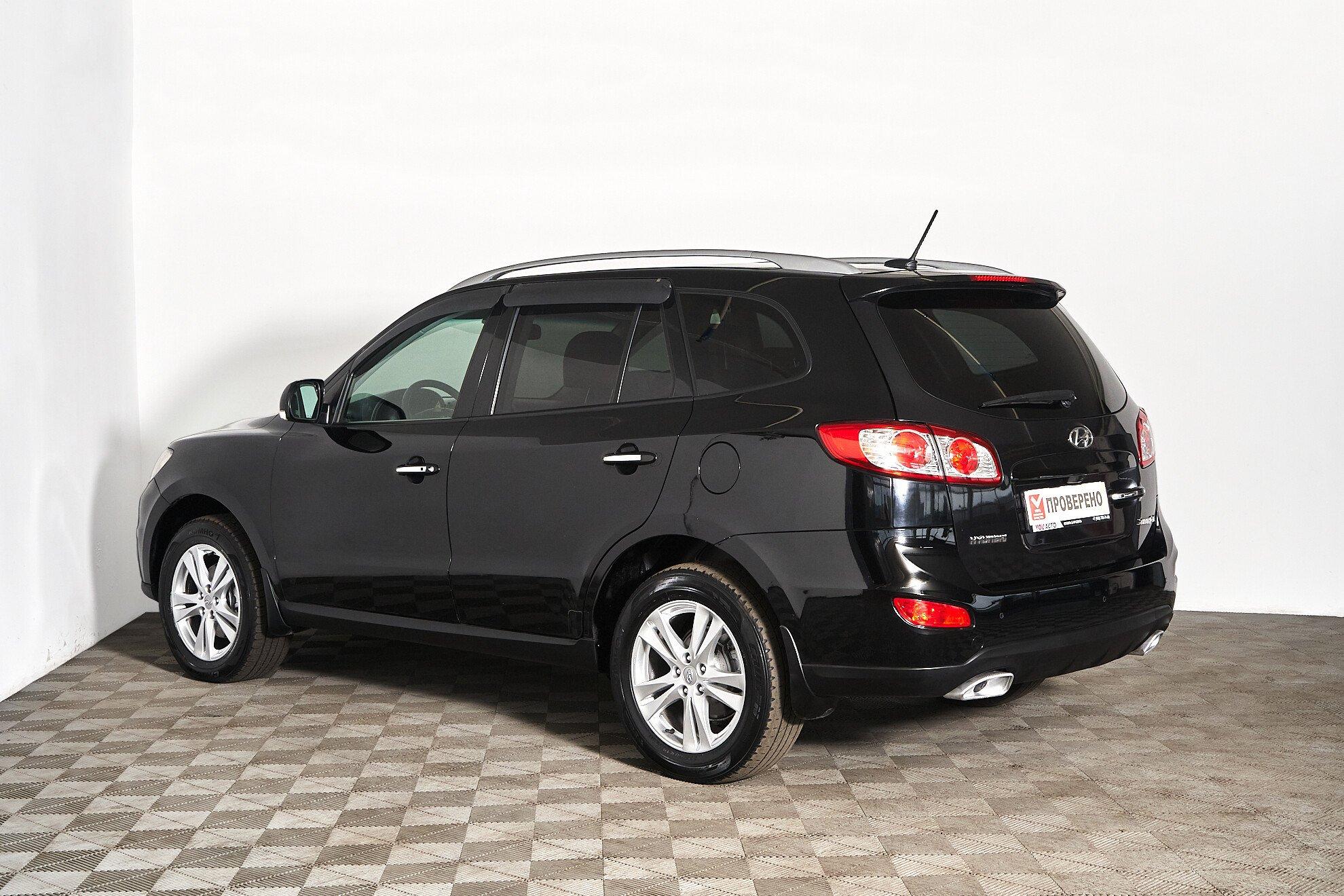 Hyundai Santa Fe 2011, черный