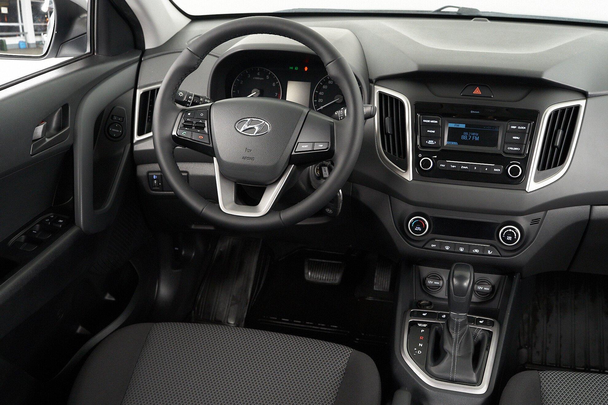 Hyundai Creta 2018, серебряный