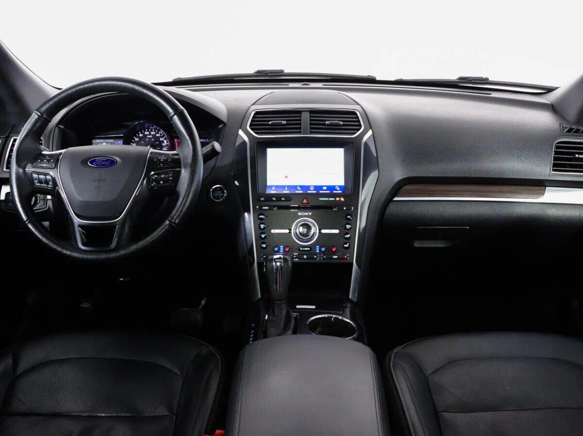 Ford Explorer 2018, черный