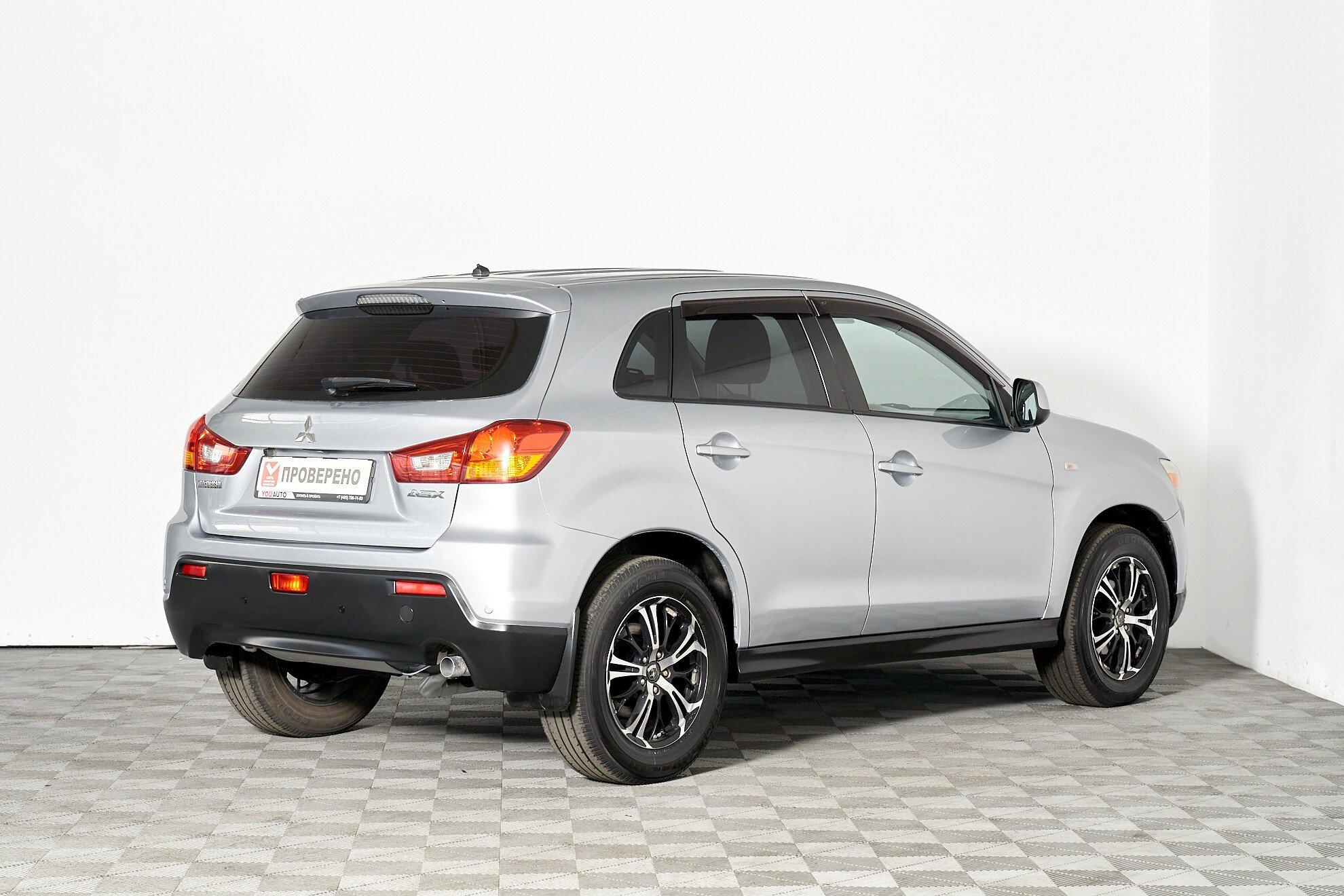 Mitsubishi ASX 2012, серебряный