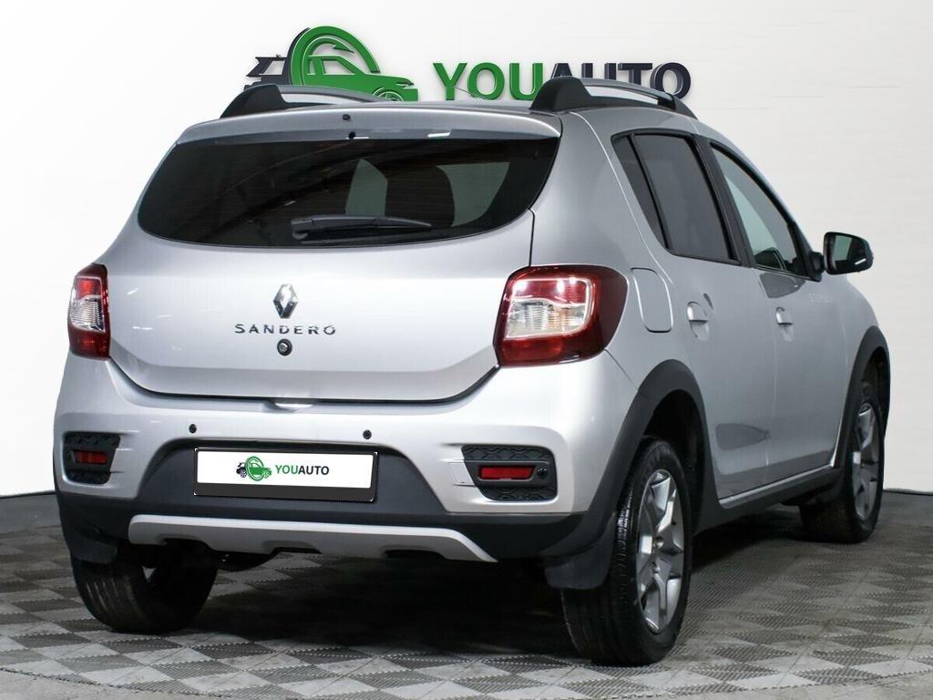 Renault Sandero 2022, серебряный