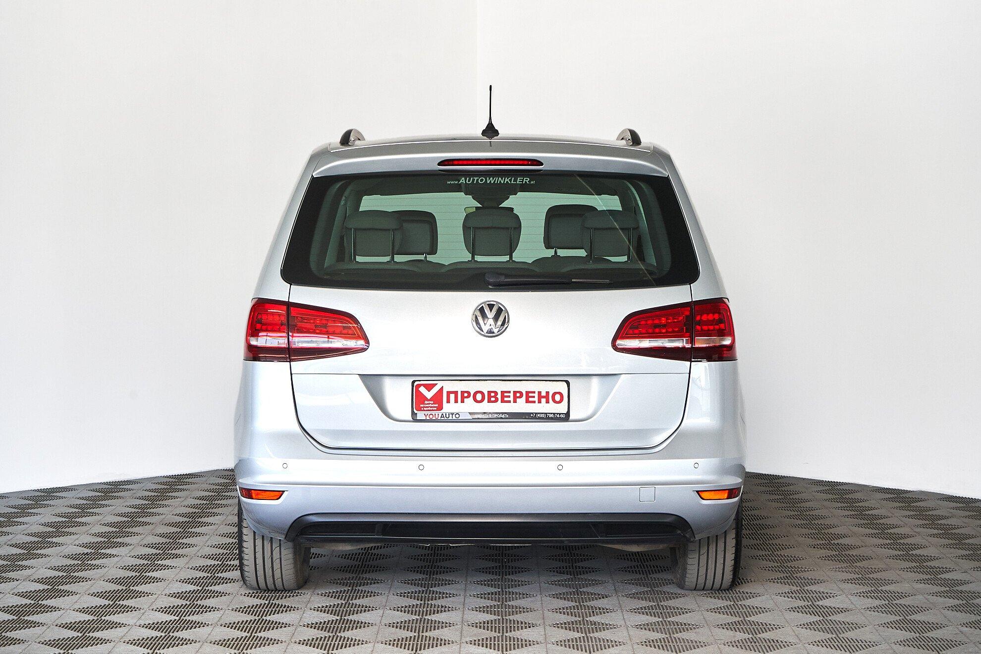 Volkswagen Sharan 2019, серебряный