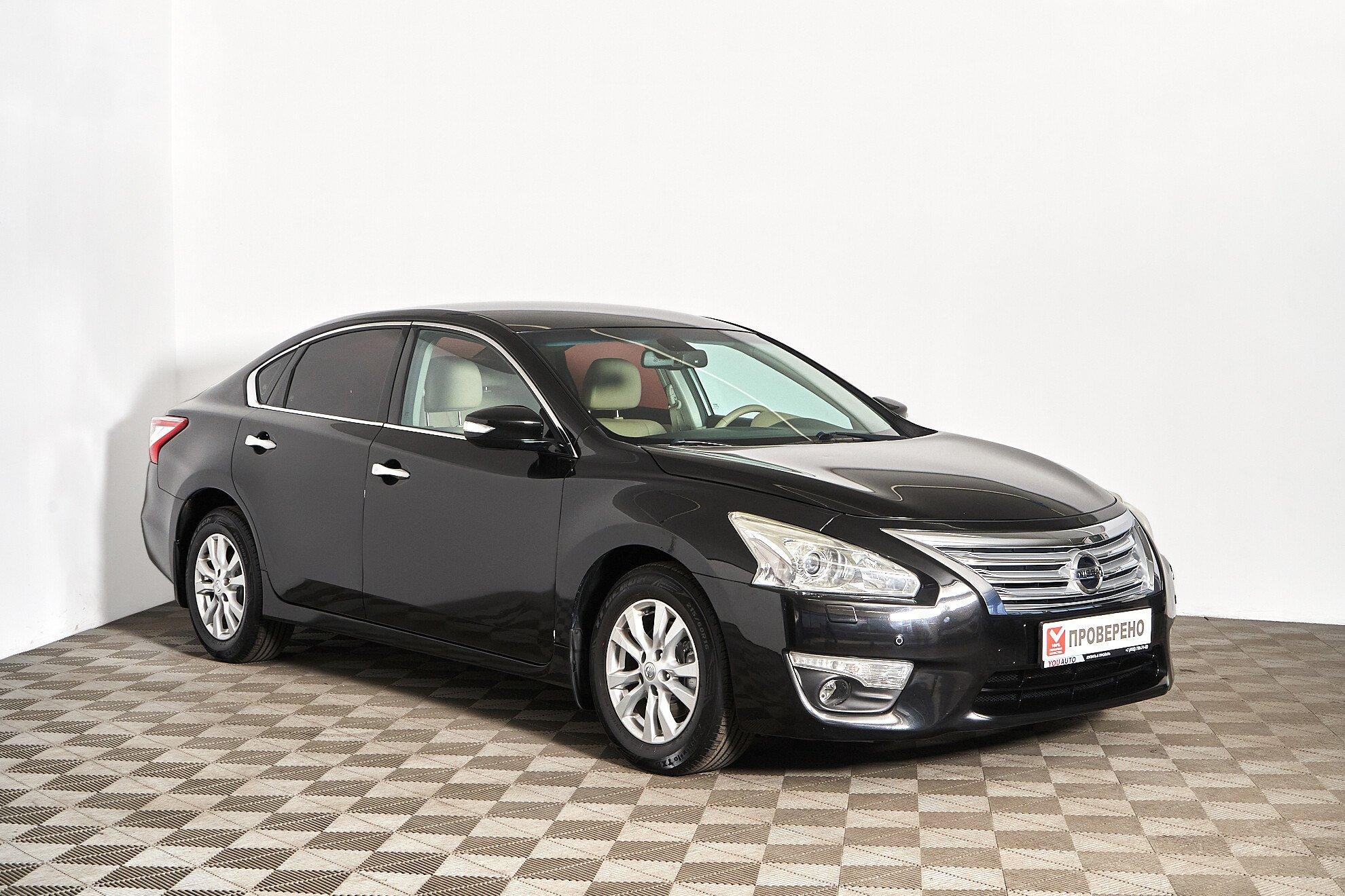 Nissan Teana 2014, черный