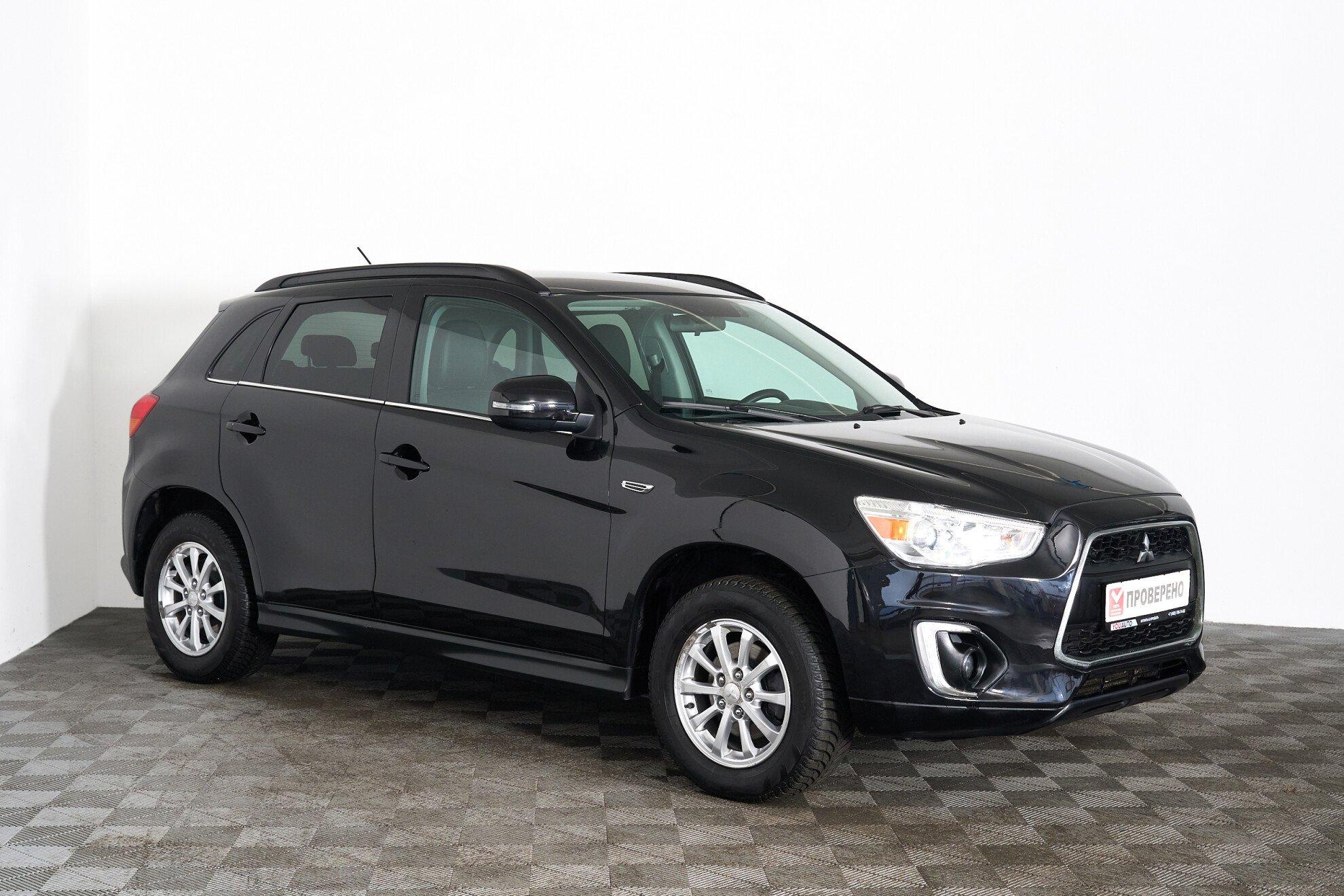 Mitsubishi ASX 2014, черный