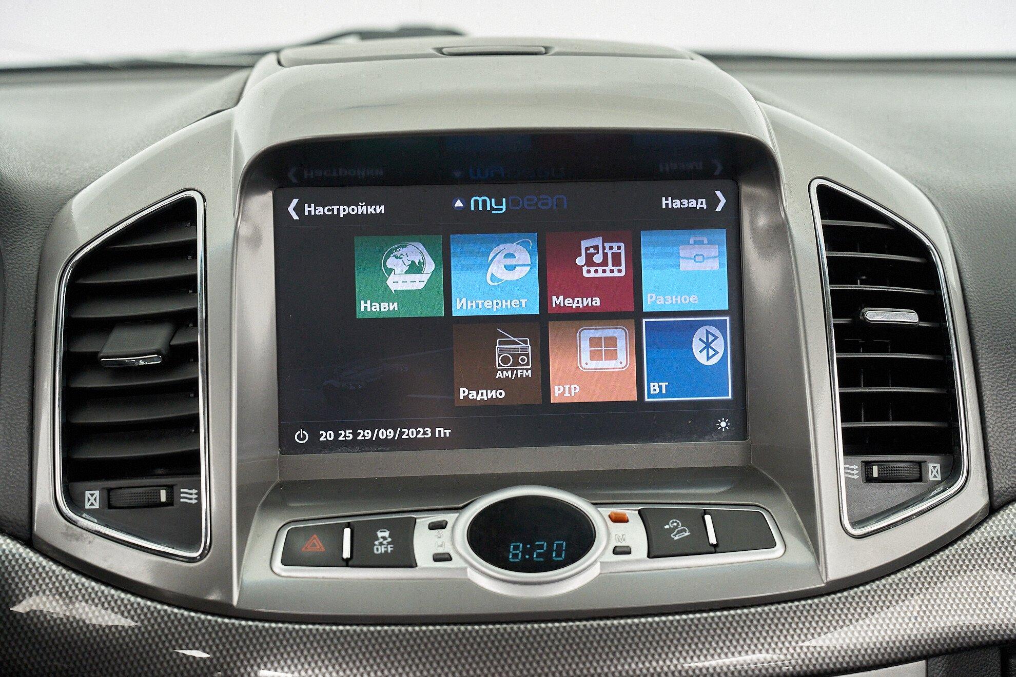 Chevrolet Captiva 2013, белый