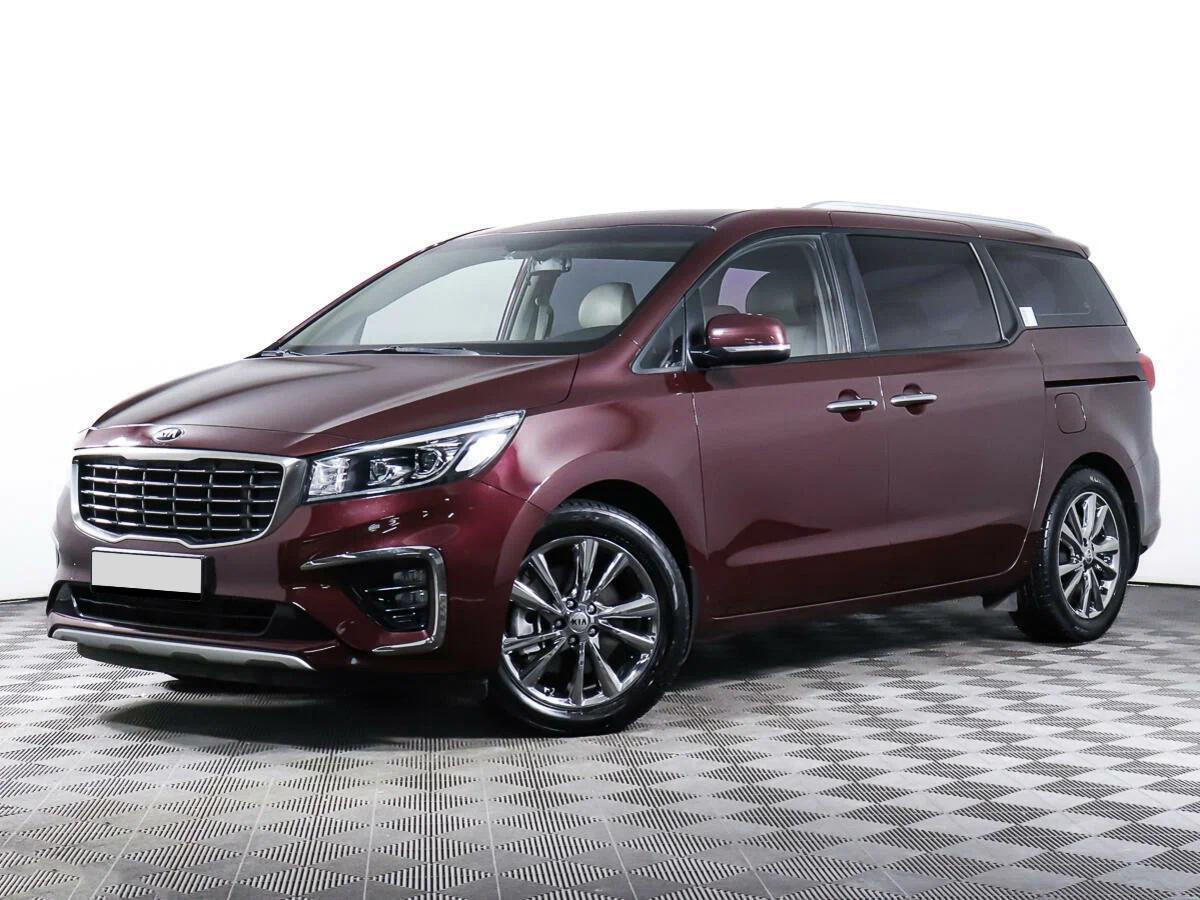 Kia Carnival 2021, пурпурный