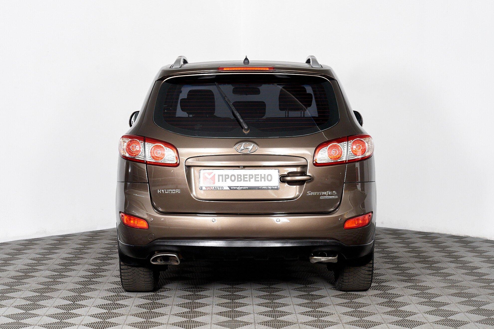 Hyundai Santa Fe 2010, коричневый