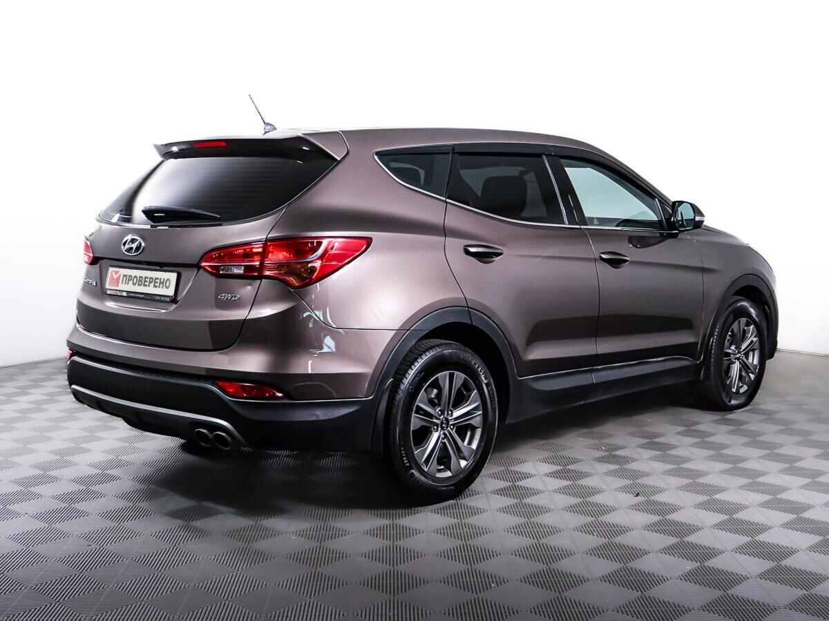 Hyundai Santa Fe 2015, коричневый