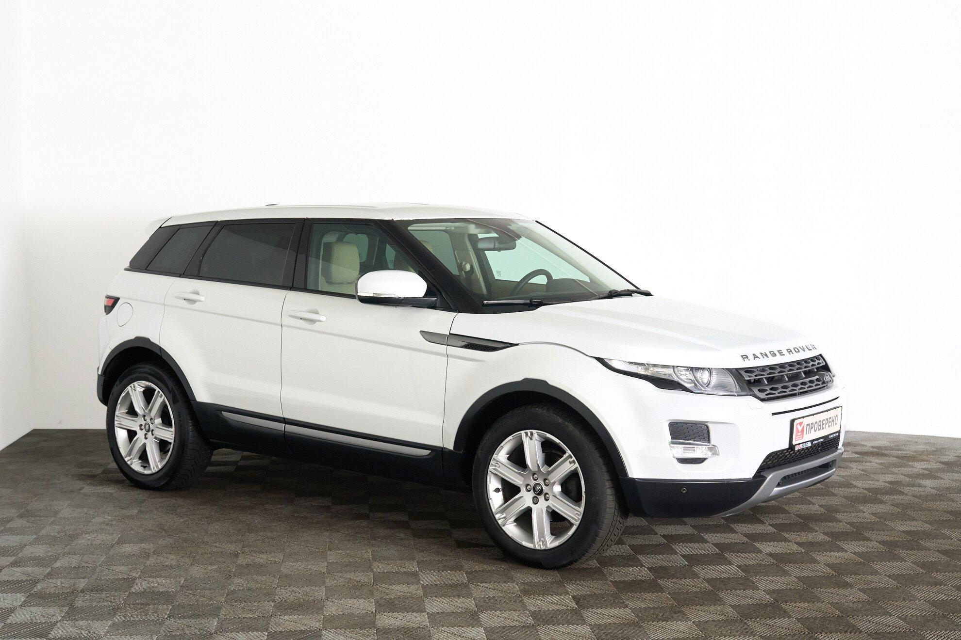 Land Rover Range Rover Evoque 2012, белый
