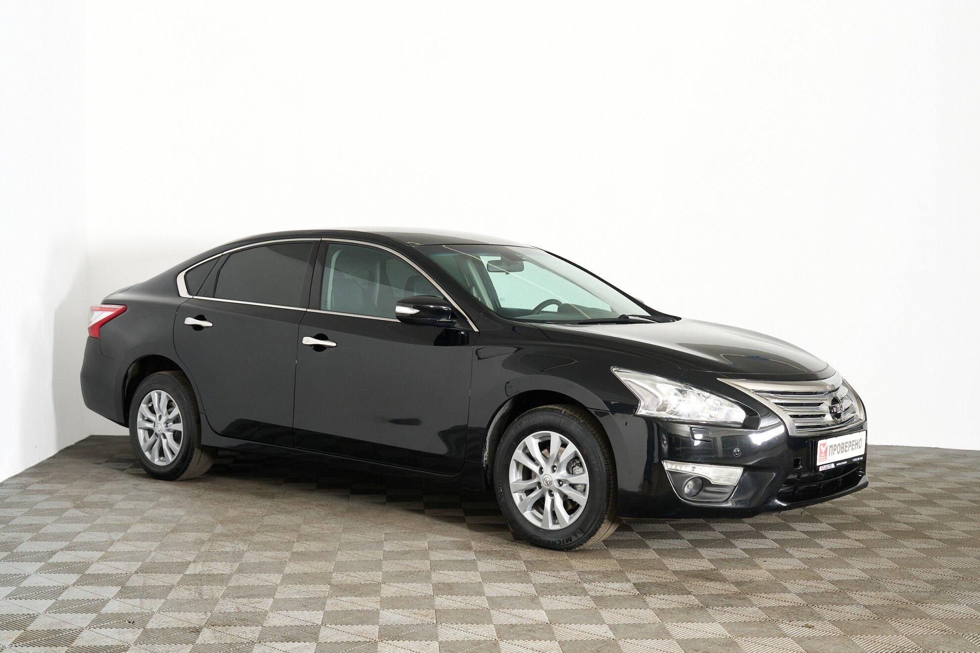 Nissan Teana 2015, черный