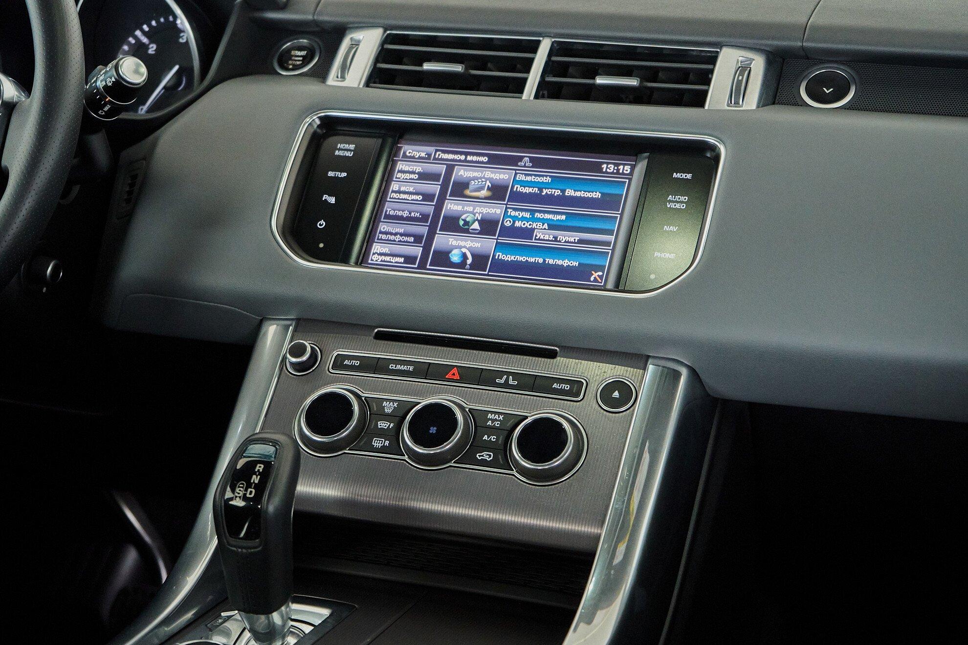 Land Rover Range Rover Sport 2013, черный