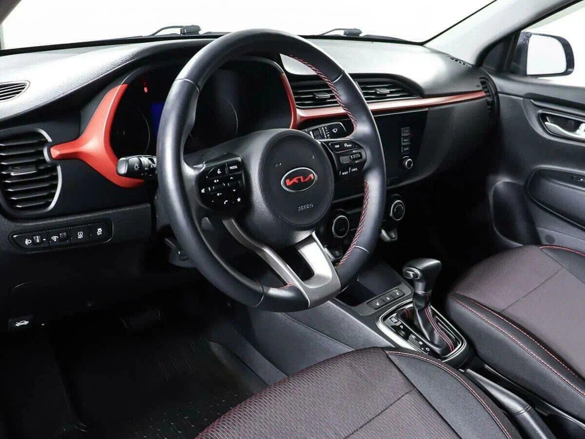 Kia Rio 2021, черный
