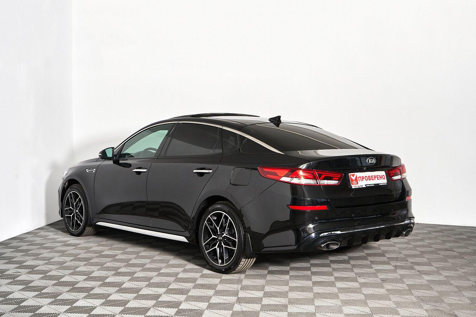 Kia Optima 2019, черный