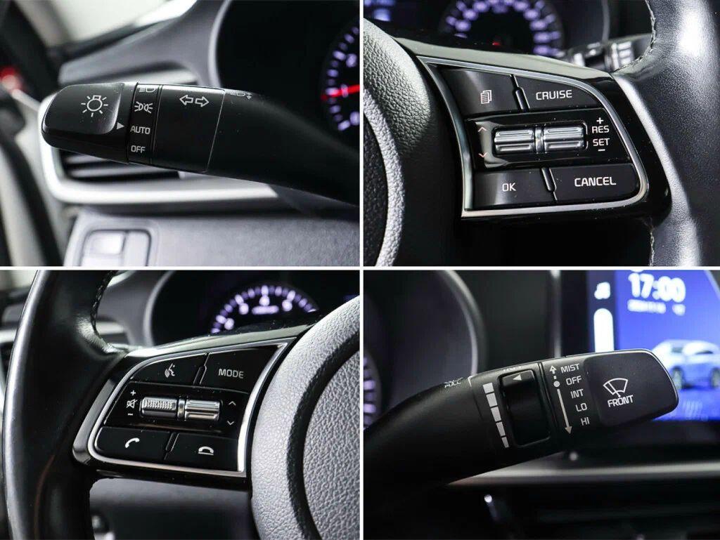 Kia K5 2019, белый