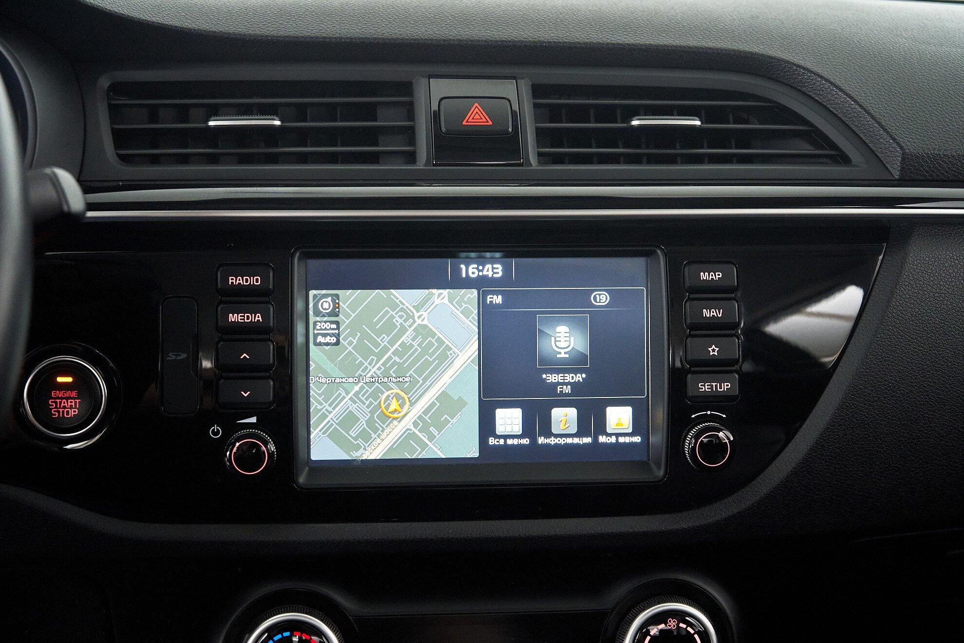Kia Rio X-Line 2019, черный