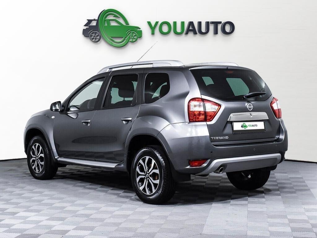 Nissan Terrano 2019, серый