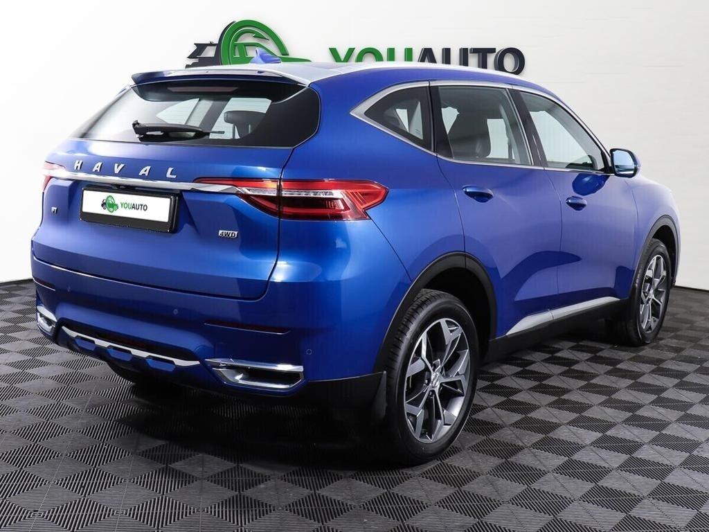 Haval F7 2019, синий