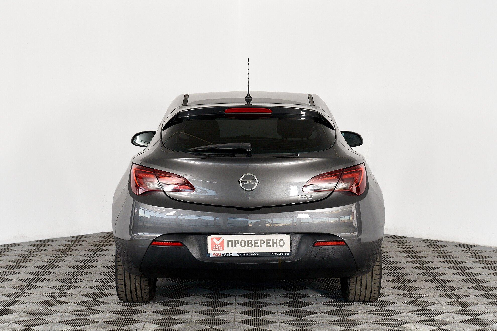 Opel Astra 2015, серый