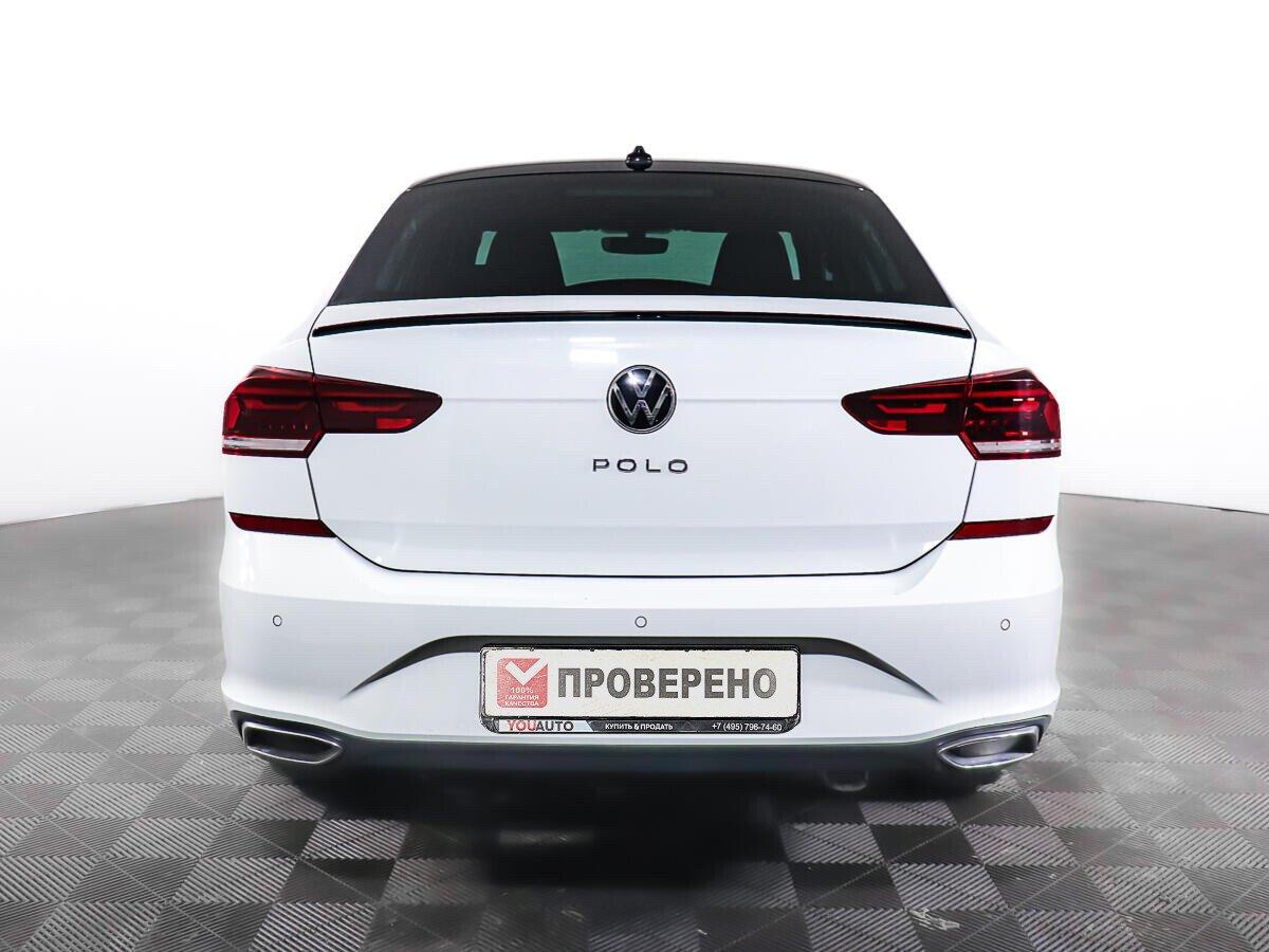 Volkswagen Polo 2022, белый