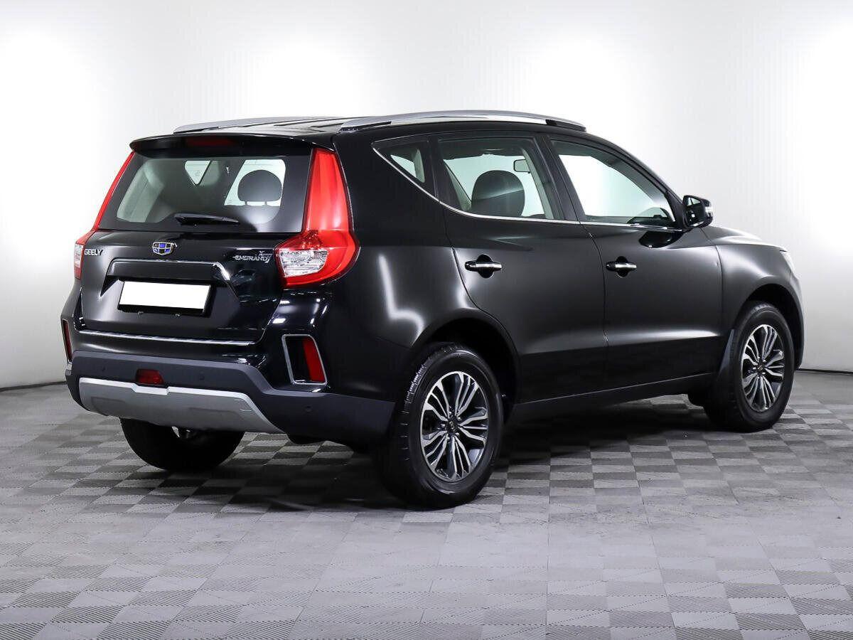 Geely Emgrand X7 2021, черный