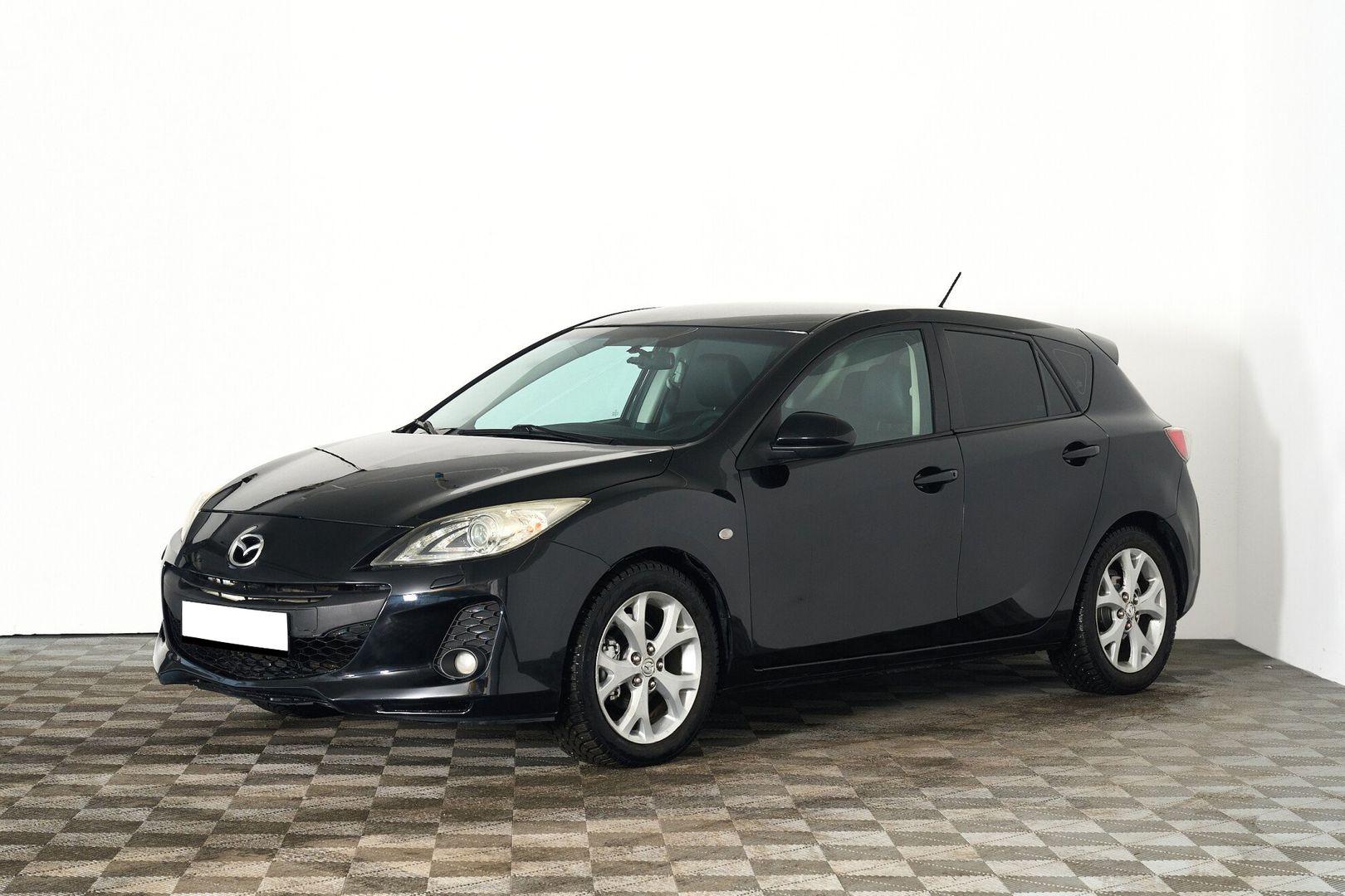 Mazda 3 2011, черный