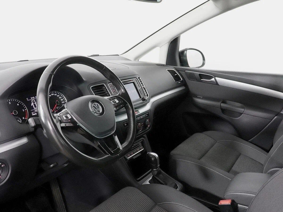 Volkswagen Sharan 2017, черный