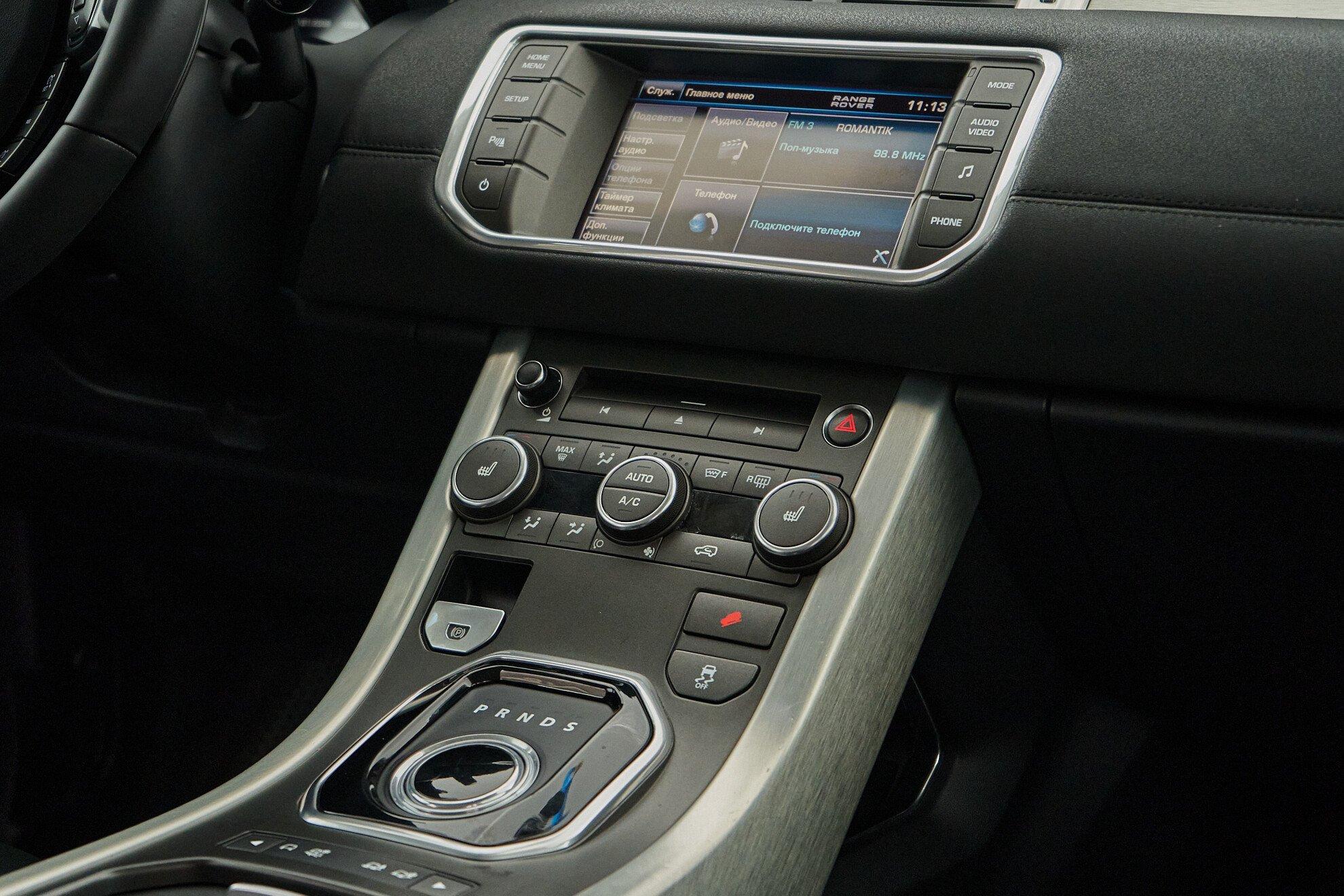 Land Rover Range Rover Evoque 2013, черный