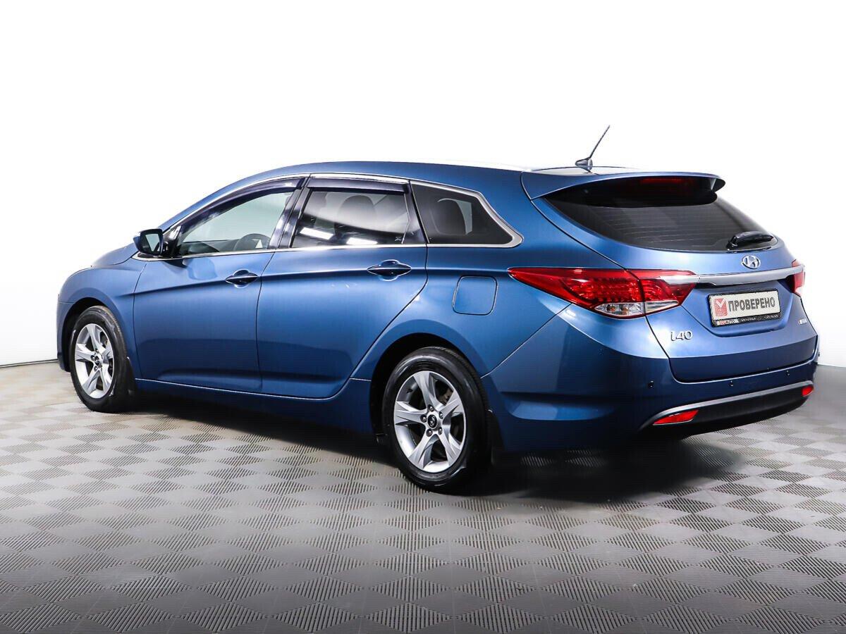 Hyundai i40 2014, синий