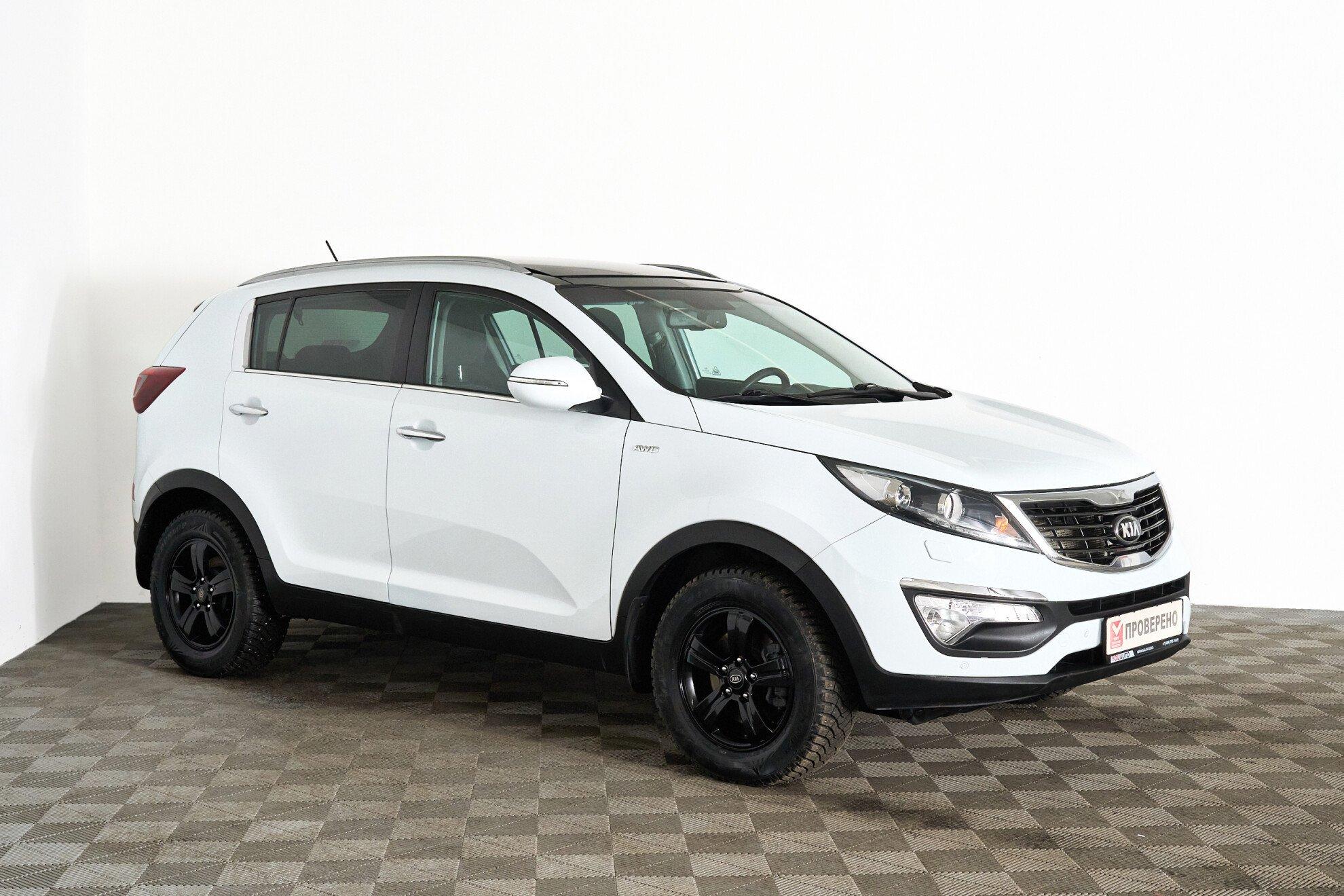 Kia Sportage 2013, белый