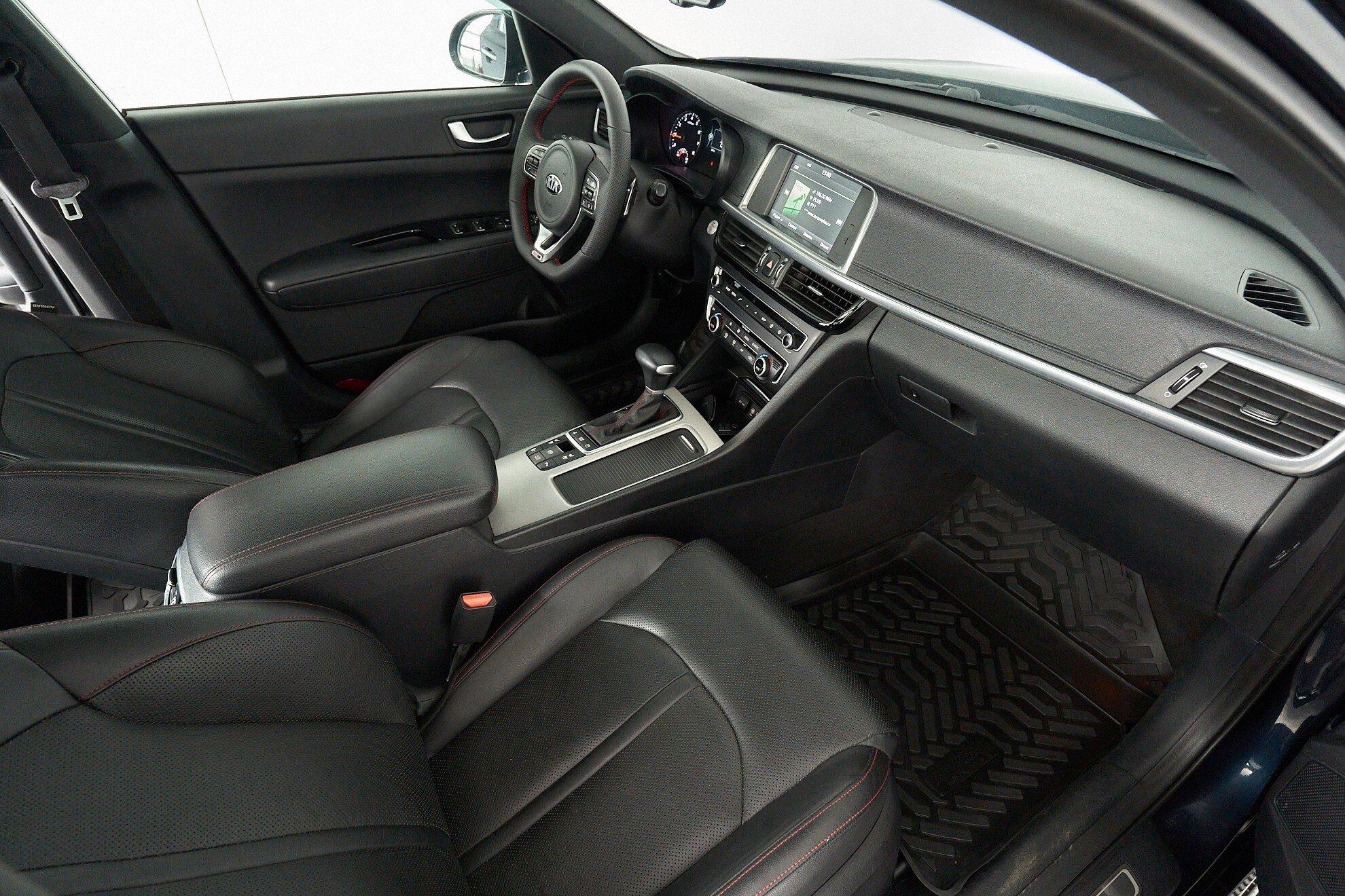 Kia Optima 2016, синий