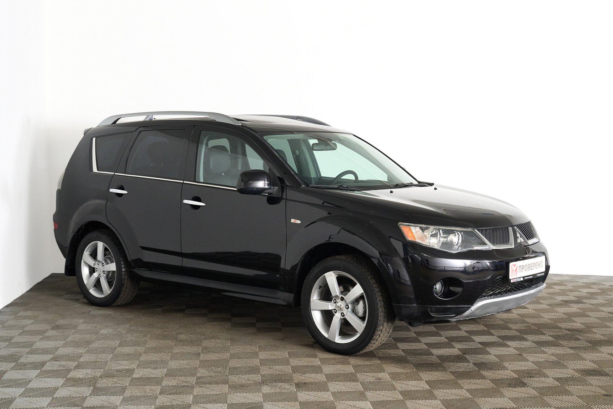 Mitsubishi Outlander 2008, черный