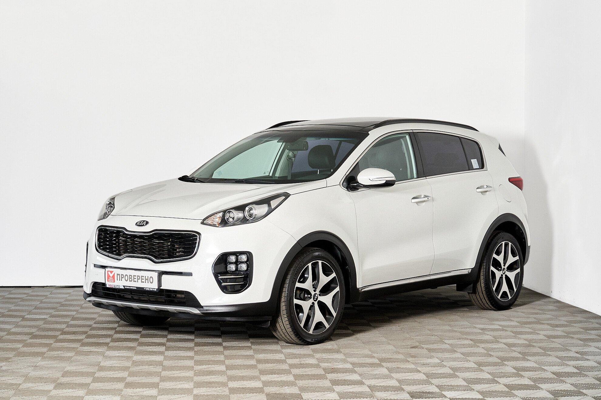 Kia Sportage 2016, белый