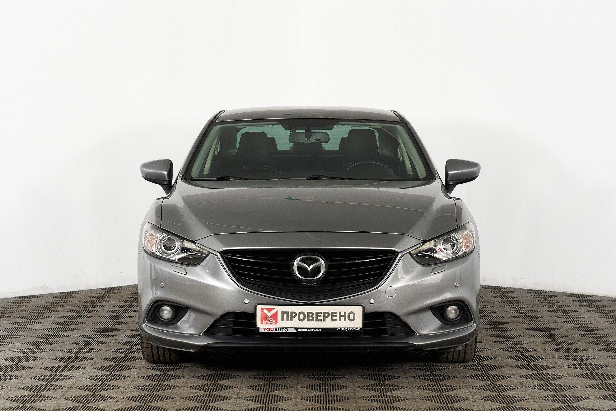 Mazda 6 2013, серебряный