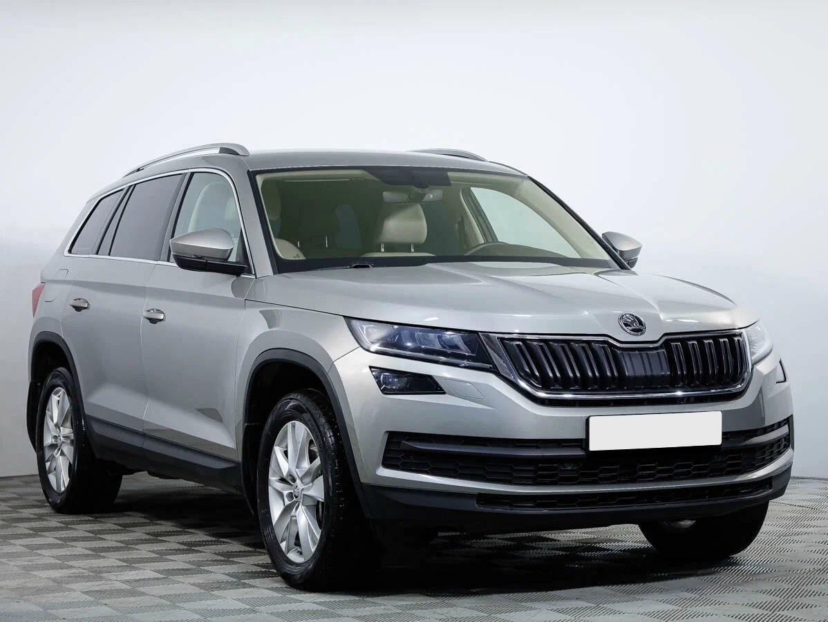 Skoda Kodiaq 2021, бежевый