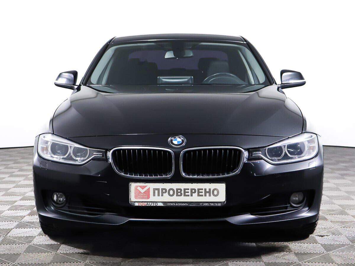 BMW 3 серии 2015, черный
